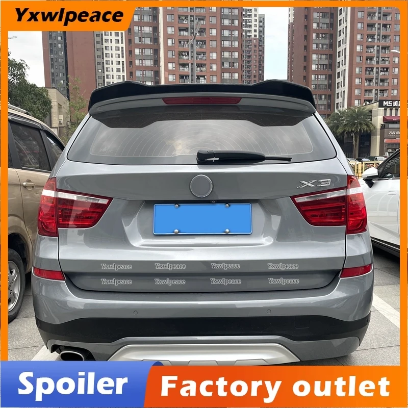 

For BMW F25 X3 Spoiler 2011-2017 High Quality ABS Glossy Black Rear Trunk Lip Spoiler Body Kit Accessories