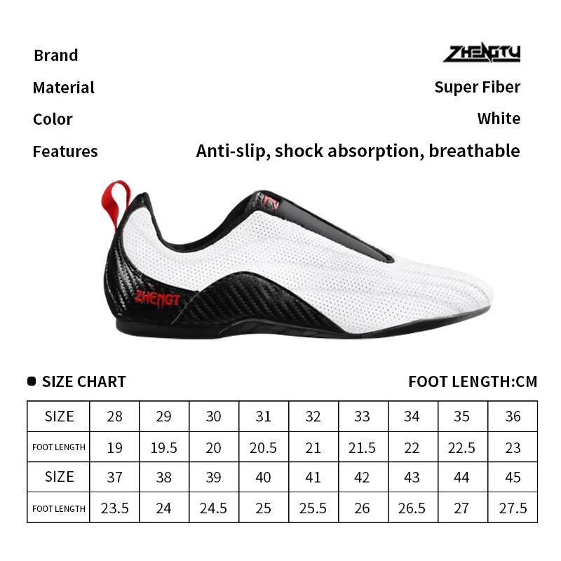 Breathable Taekwondo Shoes Soft Kickboxing Training Sneakers Taichi Karate Martial Arts Wrestling Adults  Sports Shoe