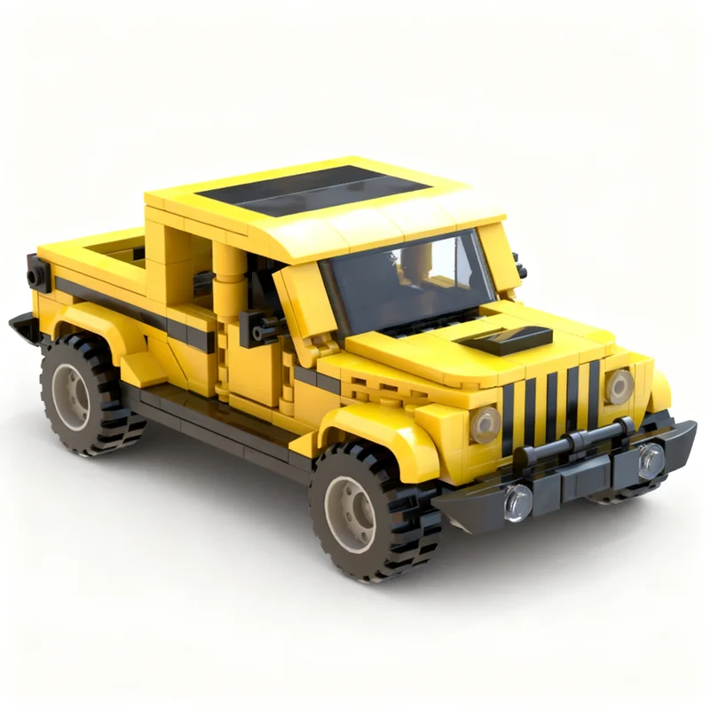 

326pcs MOC Jeep Gladiator City Champions Model Building Blocks Construction Toy Christmas Gifts DIY Creative Idea Education