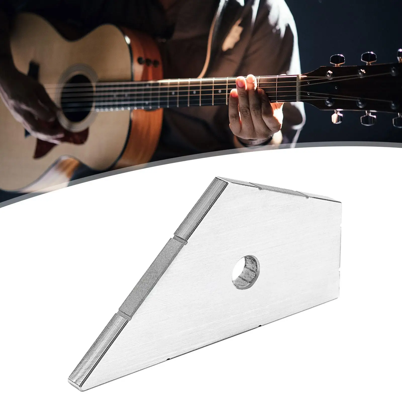 

Fret Leveling Tool for Accuracy Musical Instrument Accessories Fret Kisser