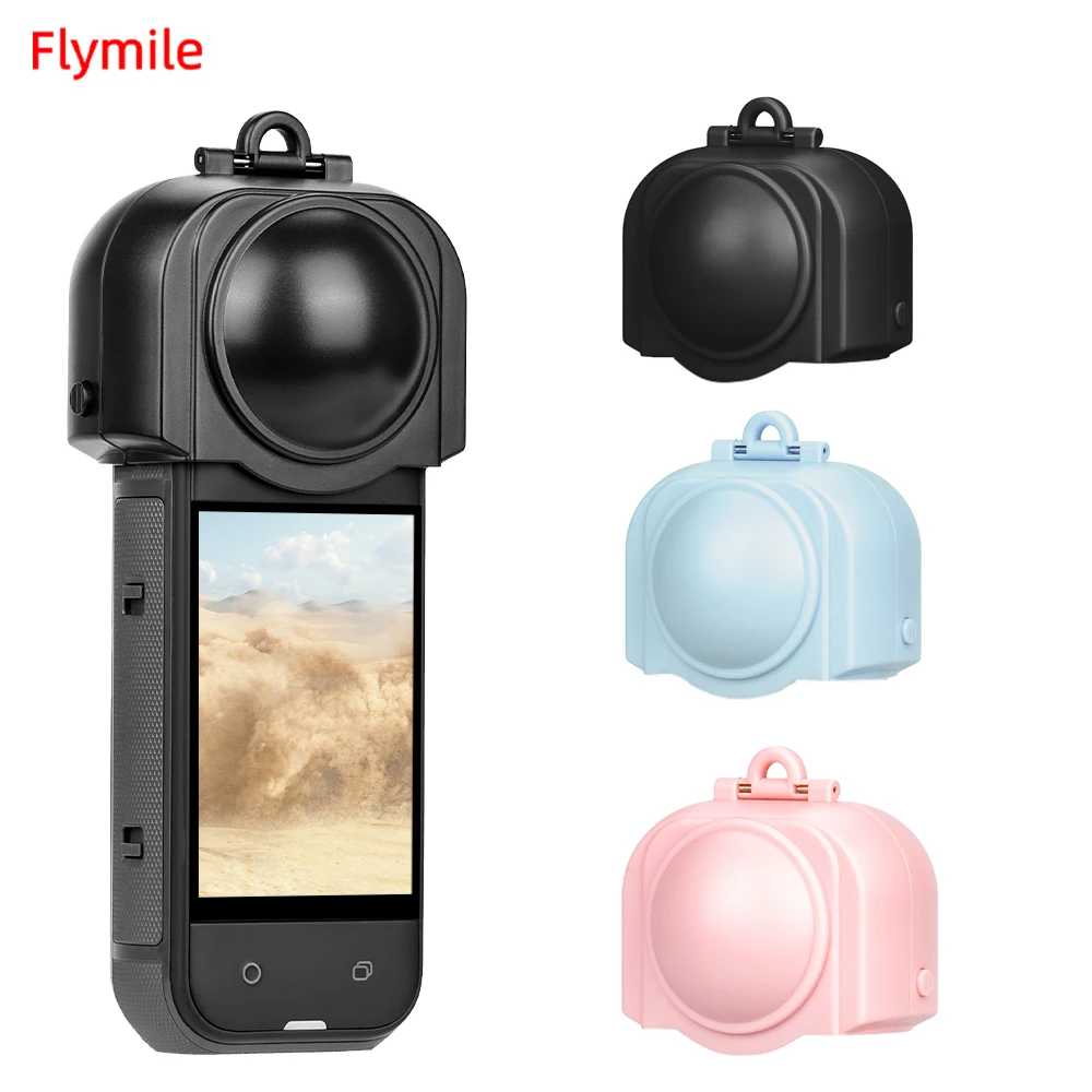 

Flymile Lens Cap for Insta360 X5 Panoramic Camera Protective Cover Scratch-resistant Anti-Drop Accessories