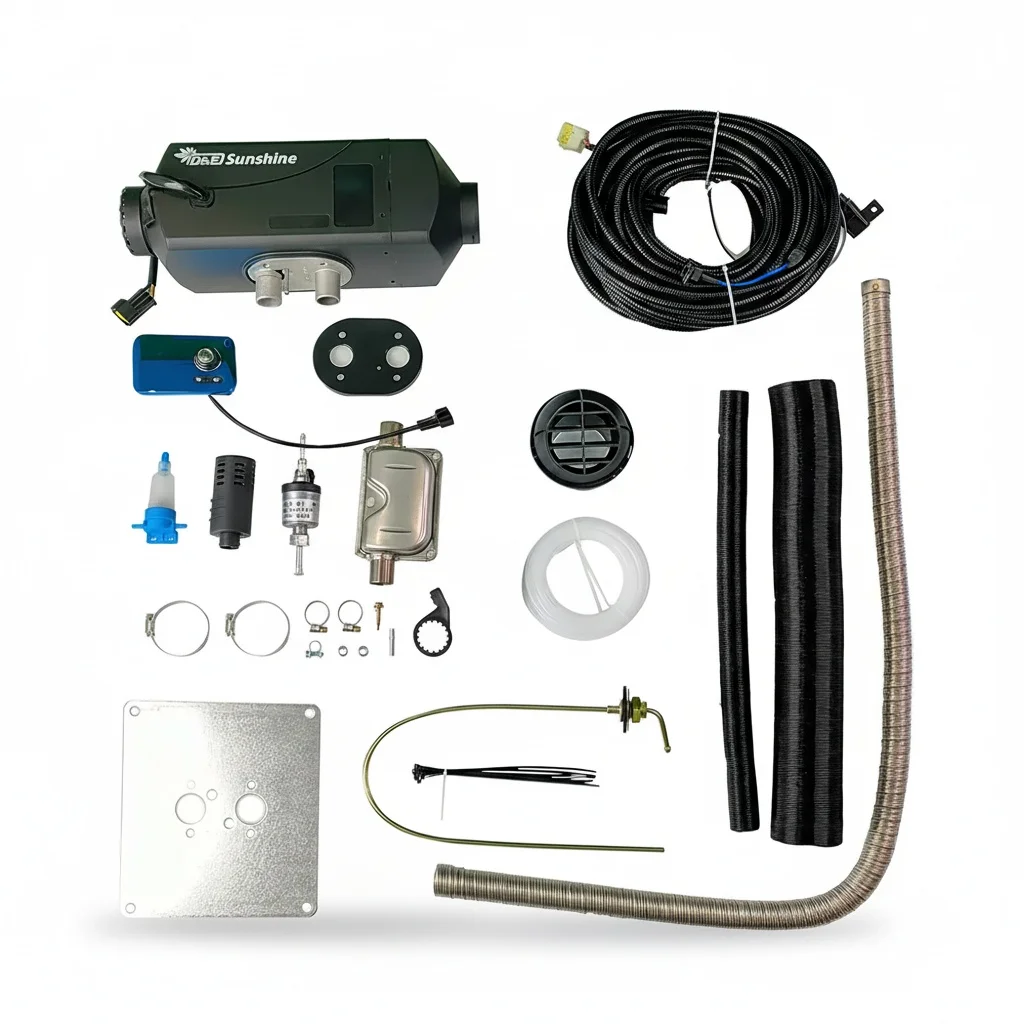 

Diesel Parking Heater, 2kW 12V/24V Brushless Motor Air Heater with App Control, fit for Mercedes-Benz 1973-1987 Trucks,RVs,Boats