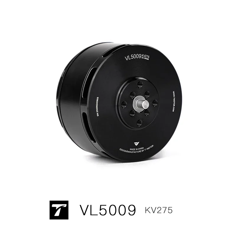 VL5009 T-MOTOR KV275 Vertical/fixed Wing  Motor Continuous Power(180s)930W Maximum Current 52A/lasting 180s Drone AccesUniFly