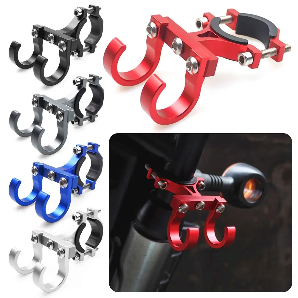 Multifunction Handlebar Fixed Refitting Parts Front Hanger Electric Bicycle Accessories Helmet Bags Gadget Hanging Dual Hook