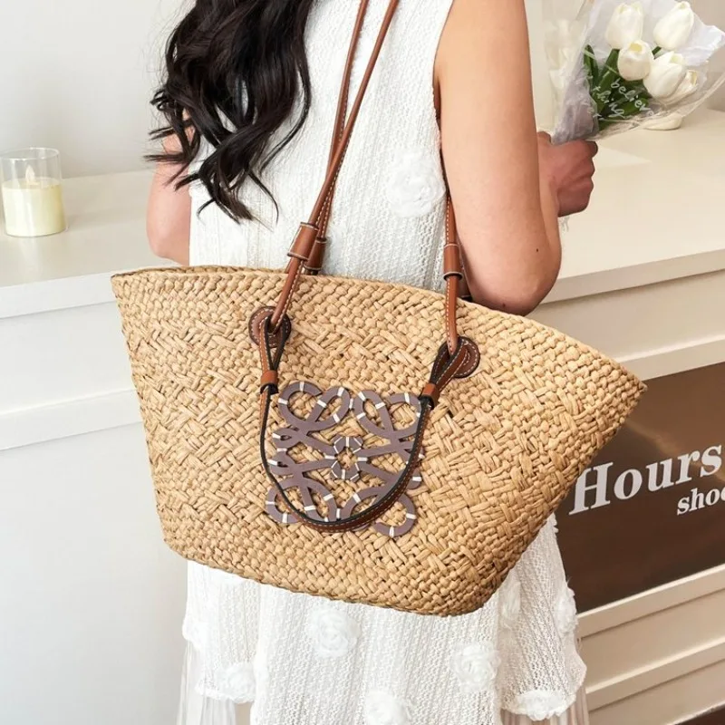 Fashionable Diaper Bag Vintage Casual Simple Large Capacity Tote Bag For Shopping Party Women Ladies Leather