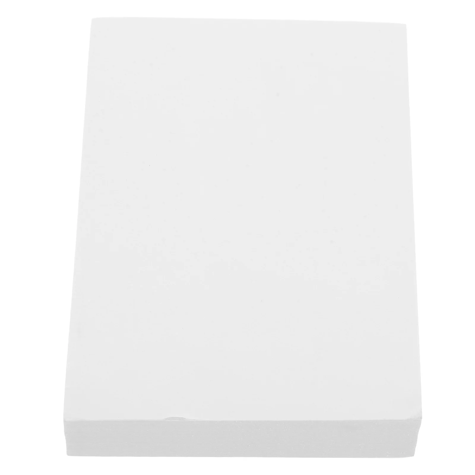 Blank Scratch Pad Note Pads Memo Small Notepad Server White Notepads Paper Printer Travel Teacher of