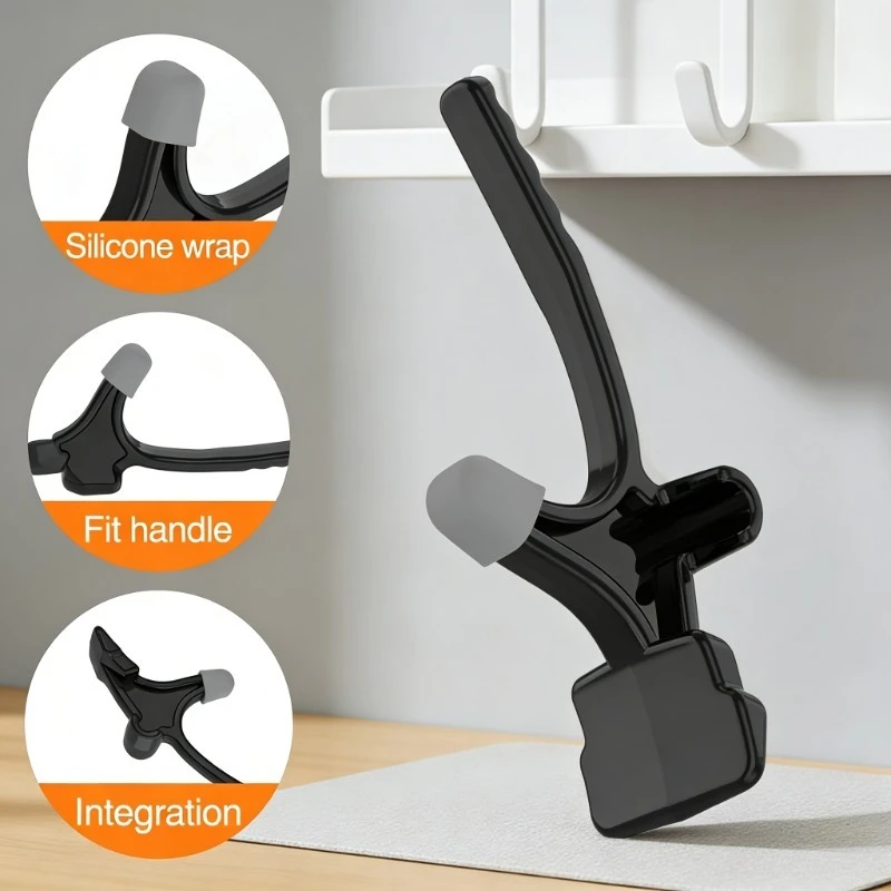 Iliopsoas Massage Hook, Dual-Point Targets Deep Hip Muscles. Relieves Back & Hip Tension from Long Sitting and Exercise.