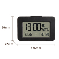 Wireless Weather Station for Indoor Outdoor Temperature and Humidity with Forecast and Automatic Time Adjustment