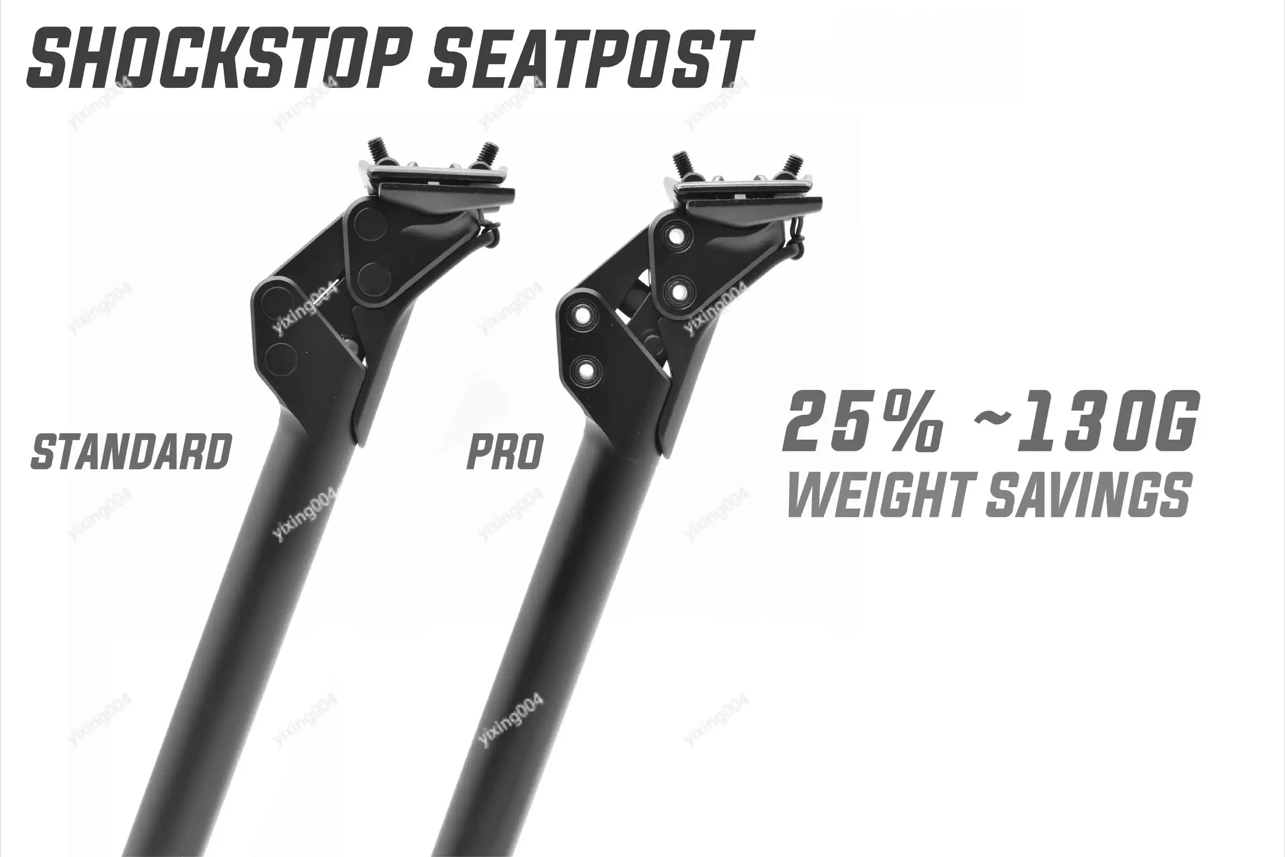 

High Performance Shock Absorption Seatpost Road Gravel Hybrid Bicycle Suspension Post