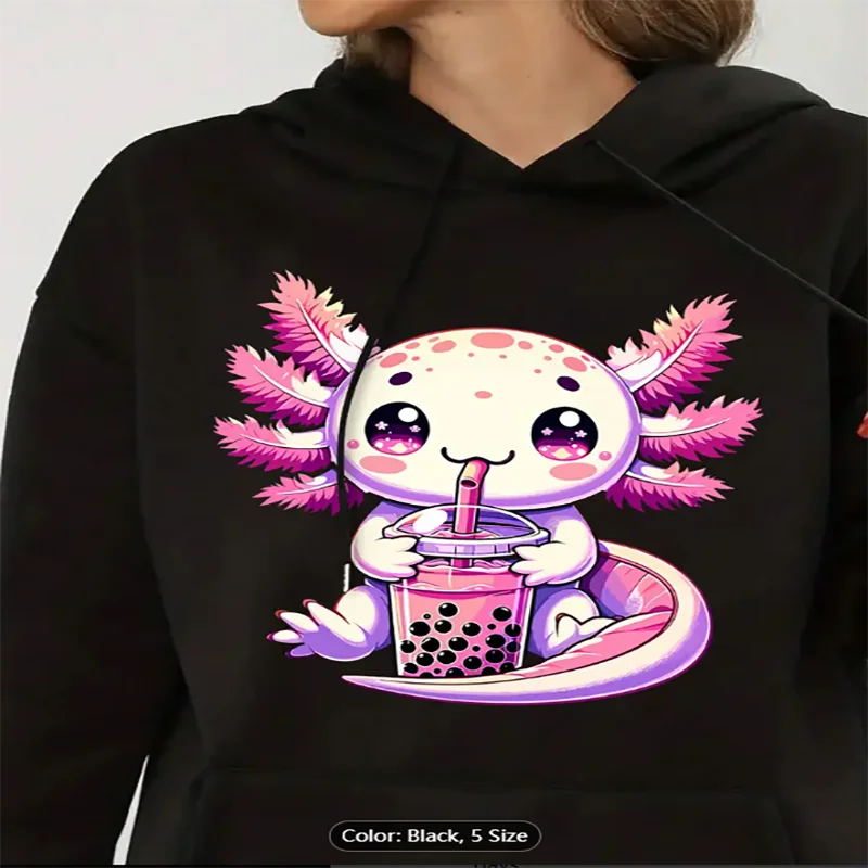 

Women's White Cotton Blend Oversized Hoodie The Female Gaze Medusa Graphic Print Drawstring Hooded Sweatshirt for Casual Wear