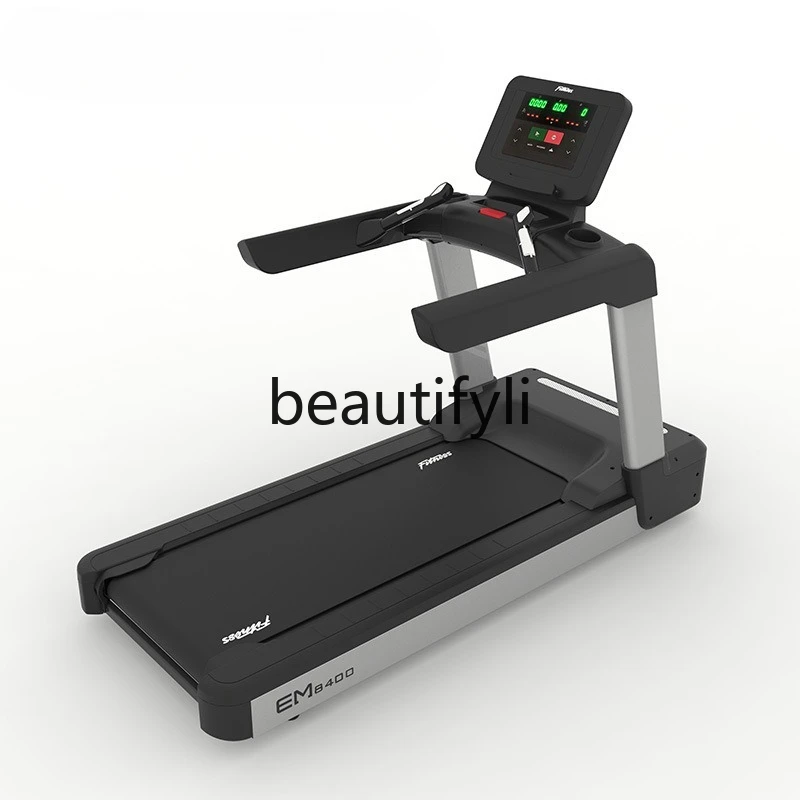 

LED Screen Treadmill Smart Commercial Gym Treadmill Home Shock Absorption Silent Reverse Walking Machine