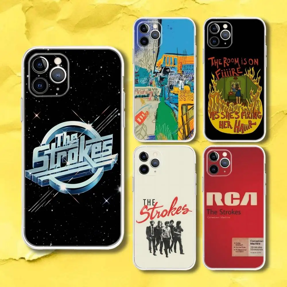 

The S-Strokes The New Abnormal Phone Case For iPhone 17,16e,16,15,14,13,12,11 Mini Pro Max X,XR,XSMAX 8,7 Air Plus Transparent