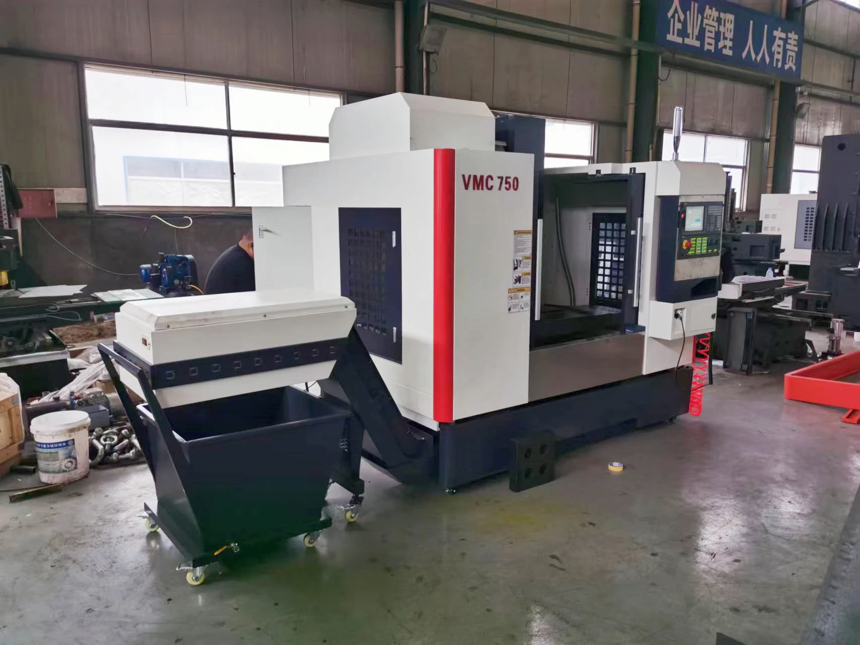 Fanuc Control Vertical Vmc1270 Metal CNC Milling Hining Center