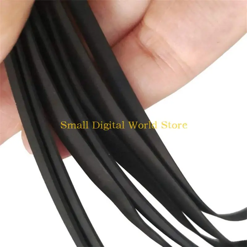 77UB 11Pcs 154-471mm Turntable Belt for Project Different Specifications Turntable Belt Replacement for Record Player