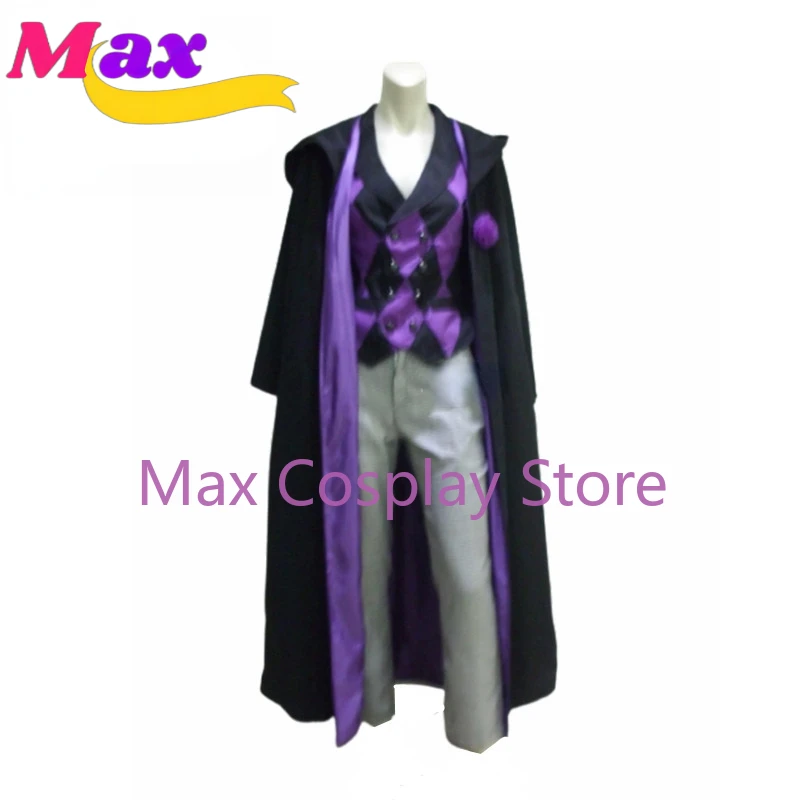 

Max Anime Kuroshitsuji Gregory Violet Cosplay Halloween Party Costume Custom Made