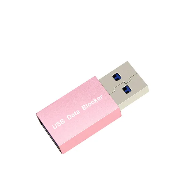 USB مانع البيانات دعم شحن ما يصل إلى 12 فولت/3A مكافحة الإختراق محول لنظام أندرويد iOS ويندوز بلاك بيري حماية أمن البيانات