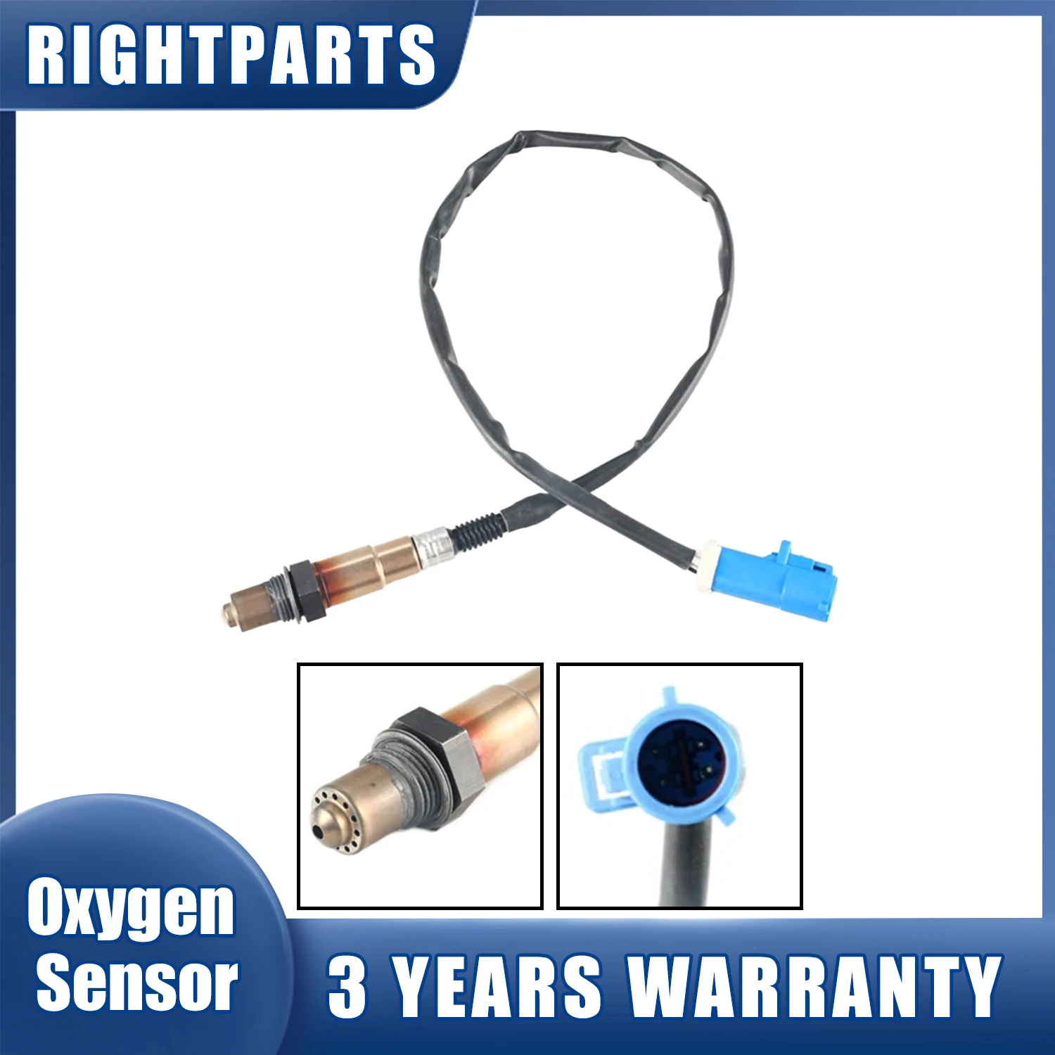 RIGHTPARTS O2 Oxygen Sensor Air Fuel Ratio Replacement Part  3M51-9G444-AB 3M519G444AB for Ford focus 1.8/2.0 05-11