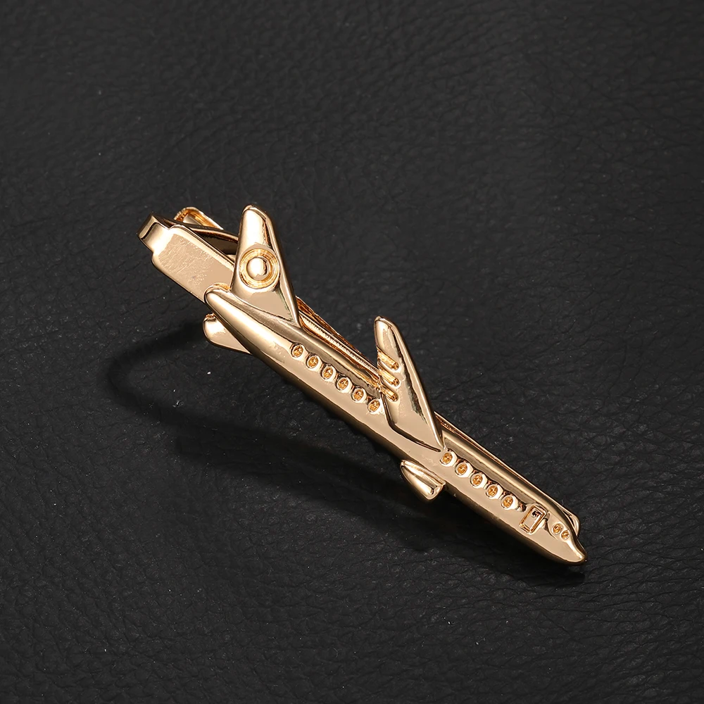 New Arrival Personality Mens Tie Clip With Plane Beard Rocket Owl Arrow Swordfish Shaped