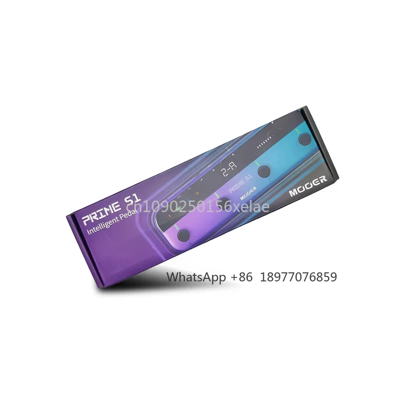 Эффекторы MOOER Pedal Prime S1 с 1212 гитарными эффектами, барабанный тюнер, поддержка LOOPER, встроенный аккумулятор Эффекторы MOOER Pedal Prime S1 с 1212 гитарными эффектами, барабанный тюнер, поддержка LOOPER, встроенный аккумулятор