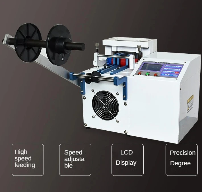 BORX-WX-100 Ribbon Cable Cutter Flat Cable Cutting Machine Pipe Cutting Machine Automatic Heat Shrink Tube Cutting Machine