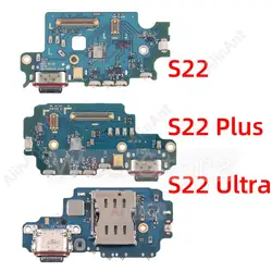 AiinAnt USB Charger Board Dock Connector Charging Port Flex Cable For Samsung Galaxy S22 Ultra Plus + S906B S906N S906U S906E