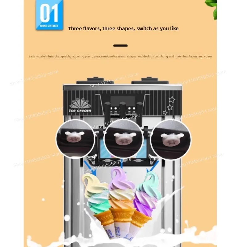 High-Efficiency Desktop Slushy & Ice Cream Machine - Perfect For Summer Homemad…