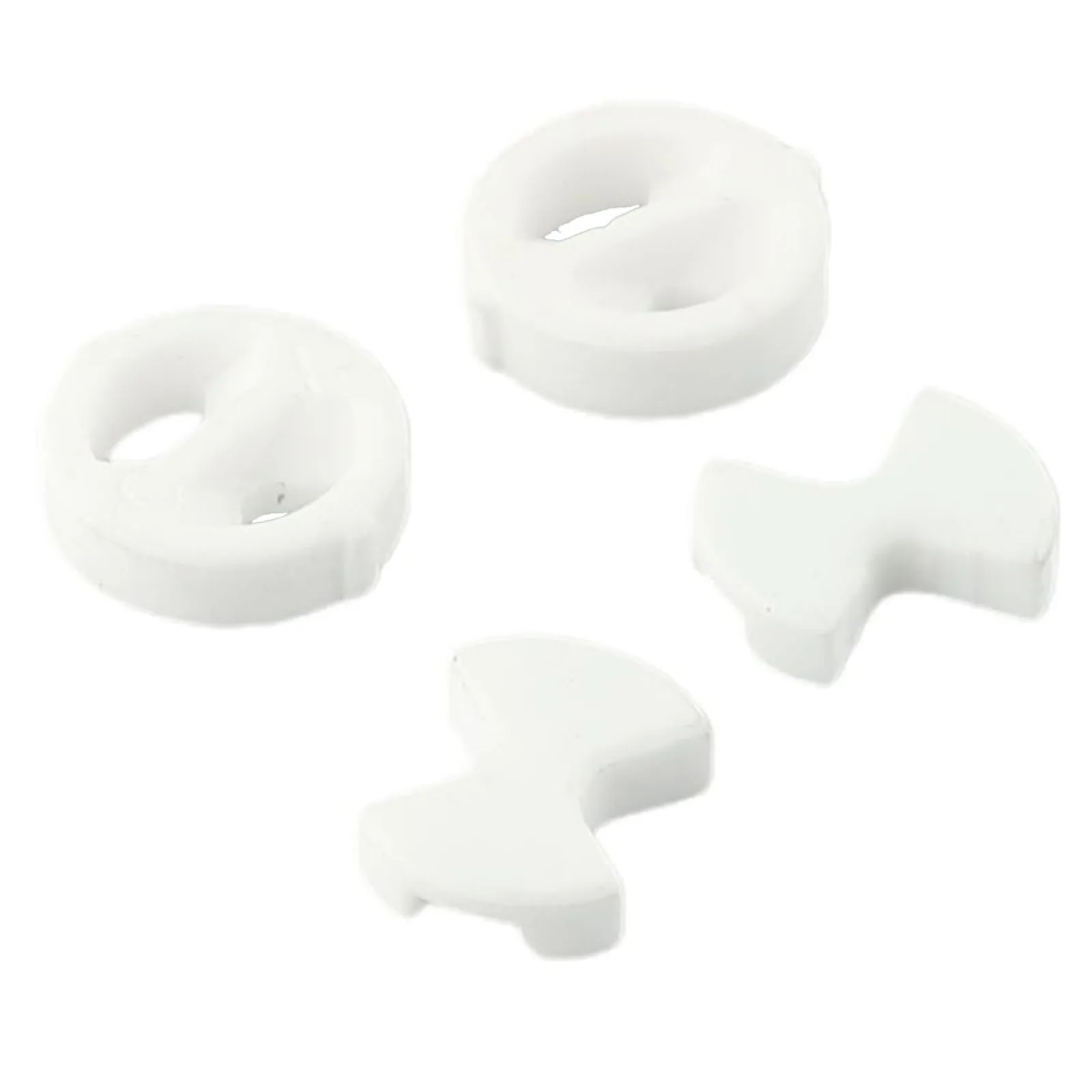 Ceramic Disc Replacement 1/2 inch for Tap Valve Cartridge with Silicone Washer and Rubber O-Ring for Faucet Drip Elimination