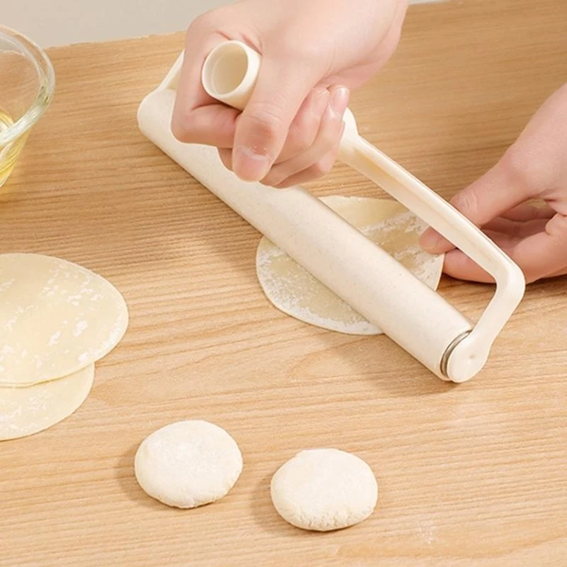 Smooth Surfaces Rolling Pin Cookie Roller Rolling Pin with Easy to Use Surfaces for Various Baking Needs