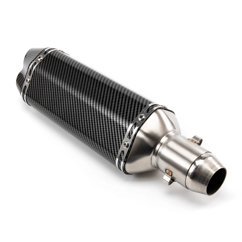 

DUILU 35-51mm Motorcycle Scooter ATV Exhaust Muffler Pipe Escape Moto for Honda CBR250 CB400 YZF FZ400 Z750 NINJA TMAX530