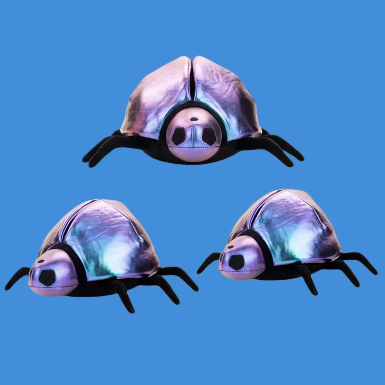 Аниме Doug The Bug Beetle плюшевая кукла игрушка 22 см мультфильм милый мягкий жук украшение комнаты плюшевая кукла для ребенка подарок