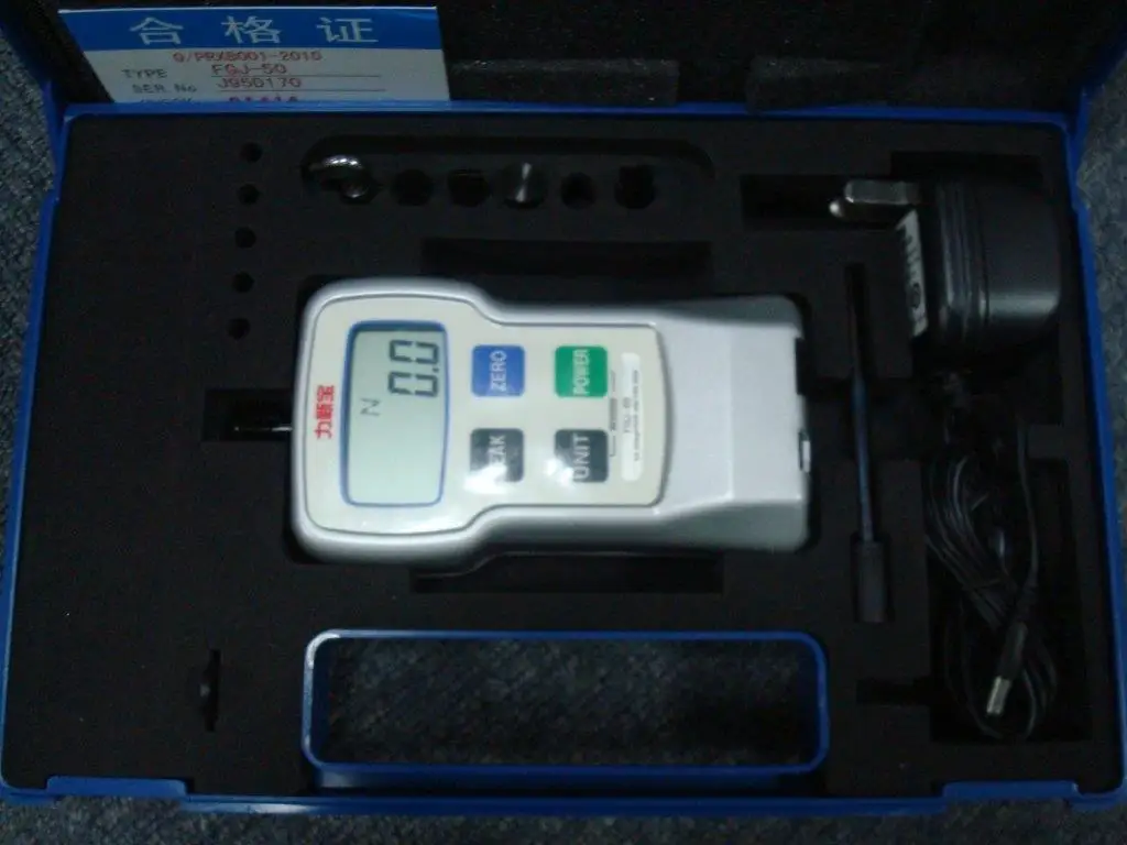 Japan's Lixinbao shimpo digital push-pull dynamometer FGJ-1/2/5/10/20/50 dynamometer accuracy 0.3%