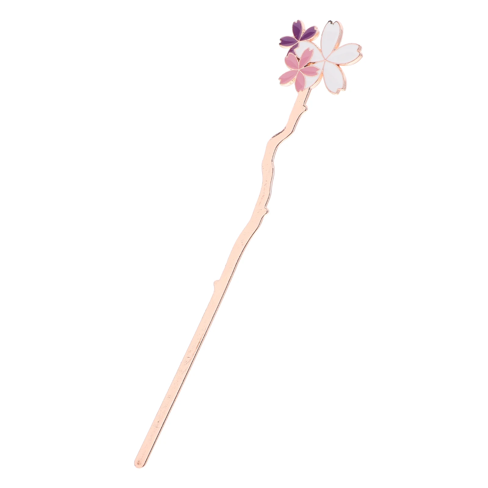 

Cartoon Bookmarks Cherry Blossom Metal Bookmark for Reading Book Lover Gifts Floral Tag Literary Pointer Long Strip Paper