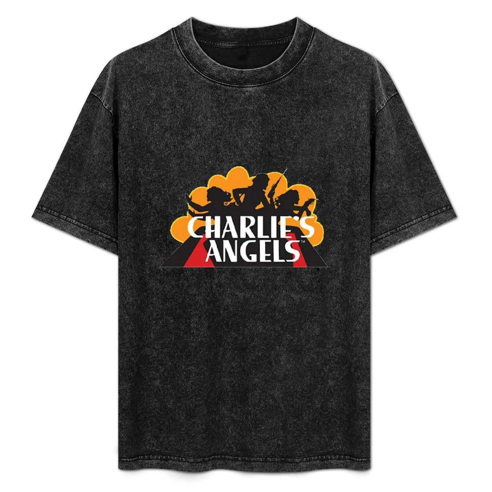 

charlies angels T-Shirt quick-drying graphic t shirt vintage boys animal print new edition oversized t shirts for men