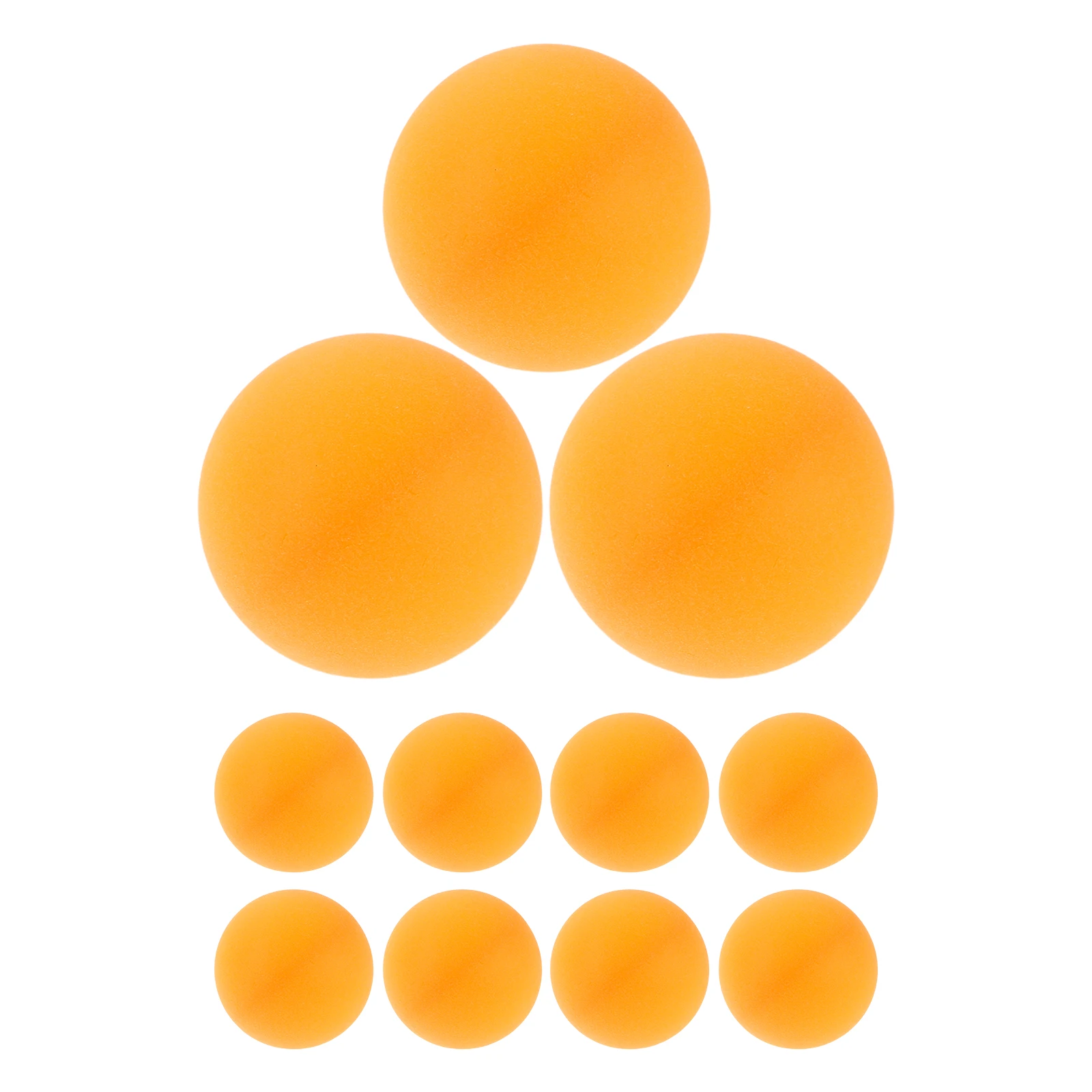 

100 Pcs Frosted Colored Table Tennis Balls Pin Pong Party Game Decoration Small Practical Training Pp Competition Plastic