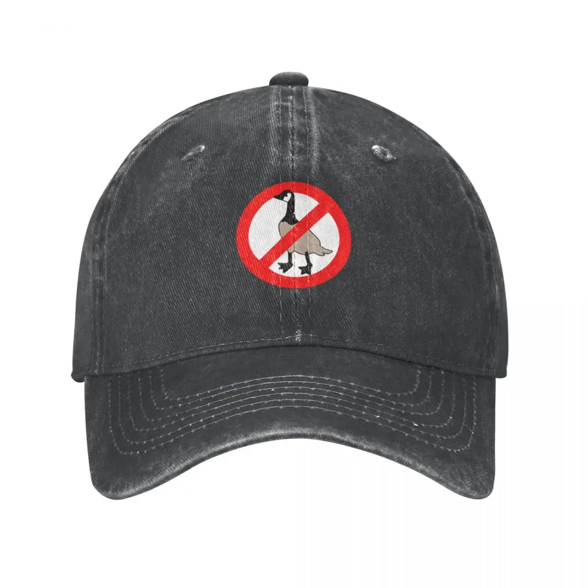 No Canadian Geese Goose No Geese Allowed Cowboy Hat Beach Outing western Hat Caps Male Women's