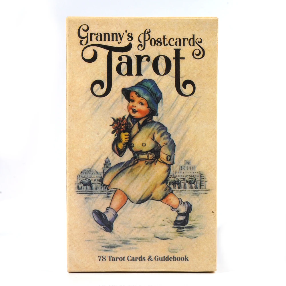 Granny’s Postcards Tarot 78 Cards Tarot Deck Fortune Telling Card Game by Mykola Taradaiko Features 78 Real Postcards Previous