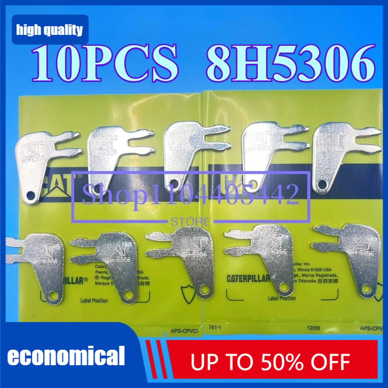 

10 шт. ключи 8398 8H-5306 для 8H5306 основный ключ отключения 931B 931C 933 933C 935B 935C 939 939C 941 943 951B