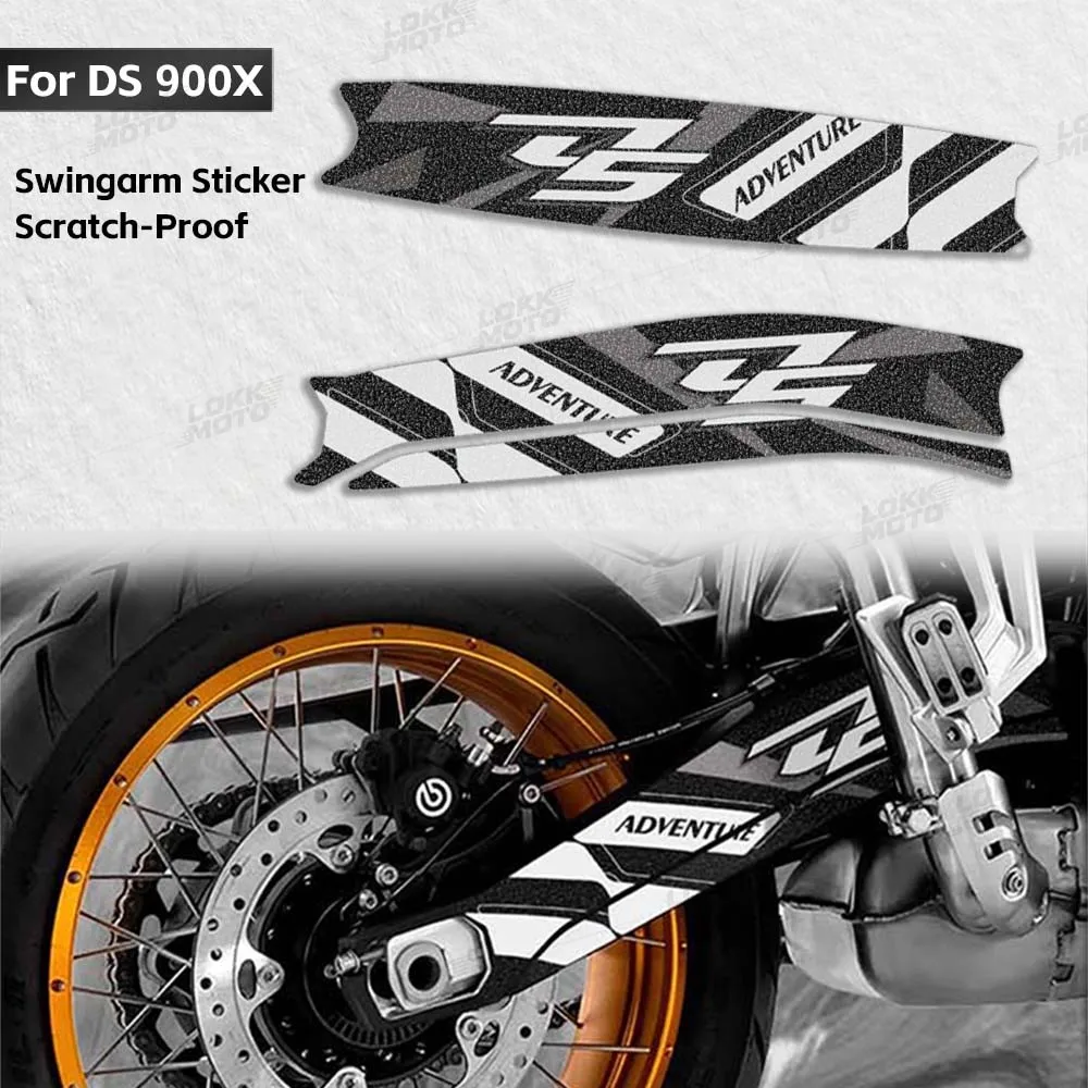 For VOGE Valico DS900X 900 DSX DSX900 2024 2025 Black Knight Motorcycle Rear Swingarm Sticker Protection Rotating Shaft Decals