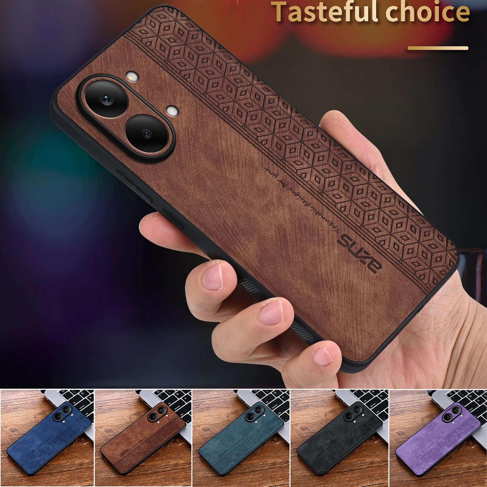 EUCAGR Luxus-Handyhülle aus PU-Leder für Xiaomi Redmi Turbo 5 Max, stoßfeste, weiche Rückseite für Xiaomi Redmi Turbo5Max