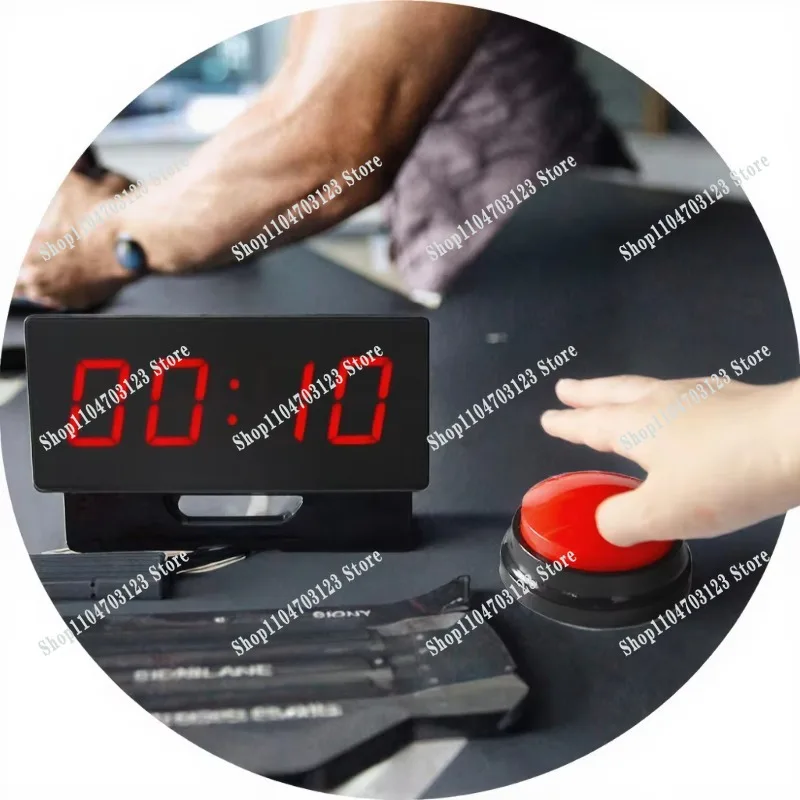 

Акриловый спортивный таймер Mini DIY для игры на 10 секунд, таймер обратного отсчета, подходит для спортзала и фитнеса.