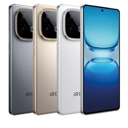 شاشة VIVO IQOO Z10 Turbo Plus الأصلية الجديدة مقاس 6.78 بوصة AMOLED 144 هرتز الأبعاد 9400+ بطارية 8000 مللي أمبير في الساعة 90 وات SuperVOOC