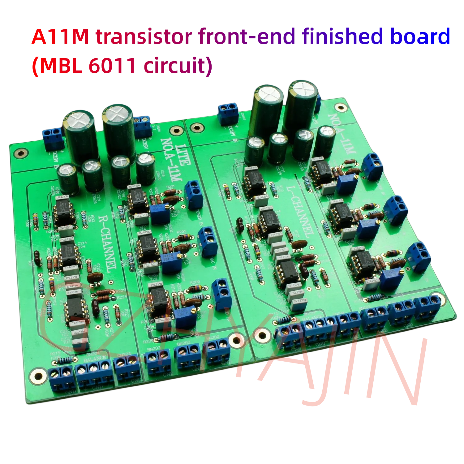 

A11M transistor front-end finished board (MBL 6011 circuit)