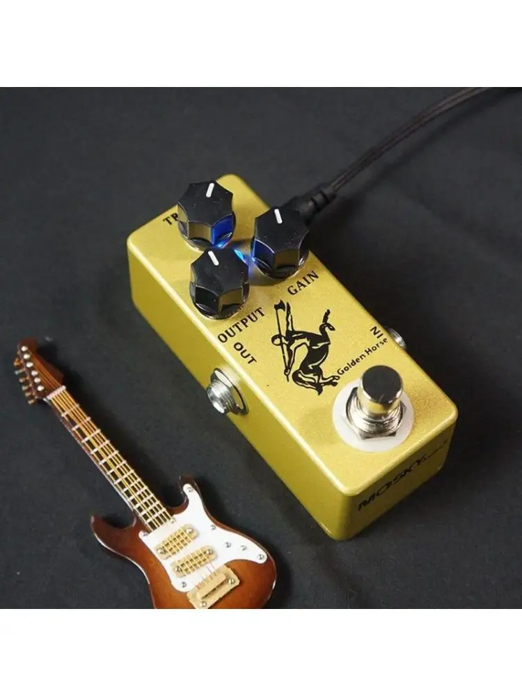 

Overdrive Guitar Effect Pedal Full Metal Shell Guitar Effect Pedal for Electric Guitar Accessories True Bypass