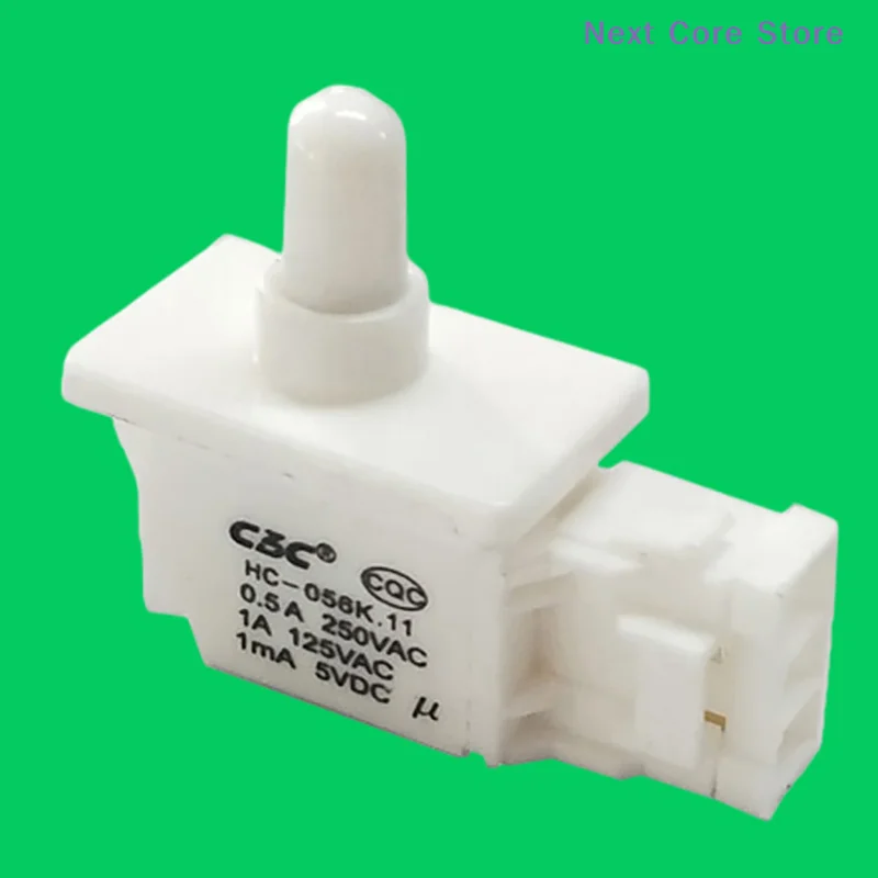 [NC]1Pcs Refrigerator Door Light Control Normally Closing Push Button Switch[NC]