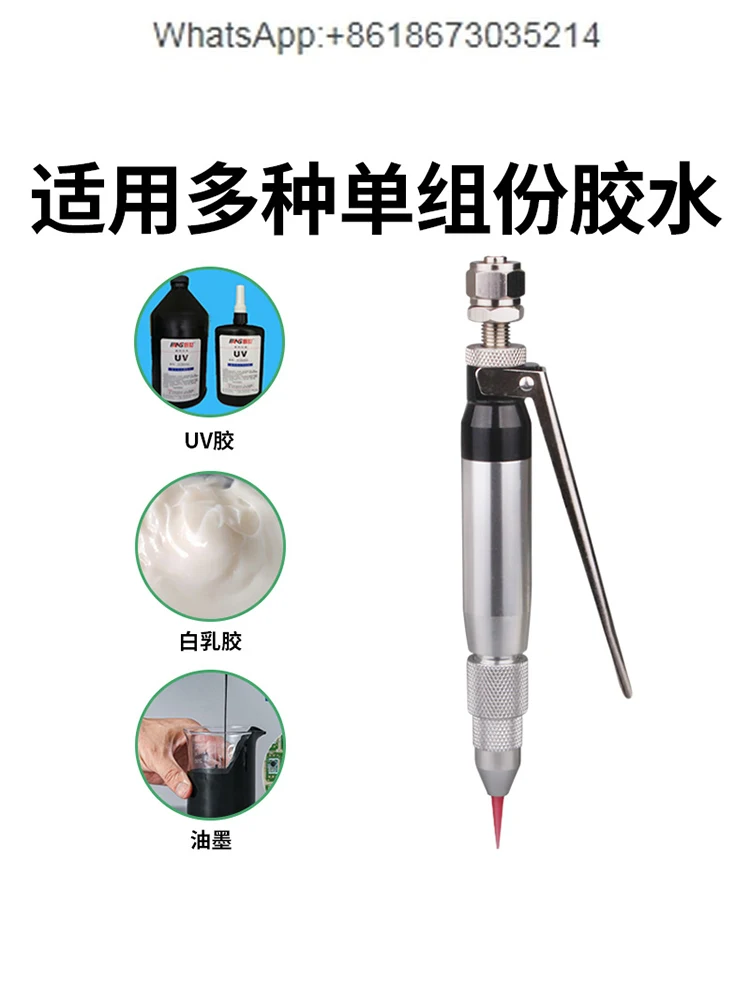 

Одиночный клеевой пистолет для жидкости, малогабаритный Дозирующий клапан, аксессуары для дозирования, наклонная игла