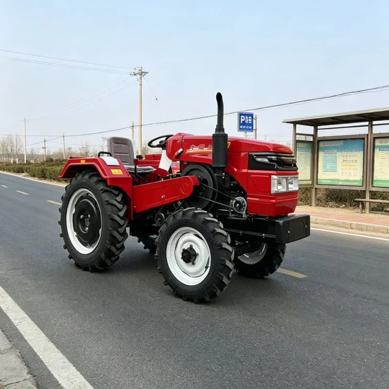 

Customized Four‑wheel Tractor, Four‑wheel‑drive High‑power Rotary Tiller, Upgraded Cultivator，Wheel Type Rotary Tiller