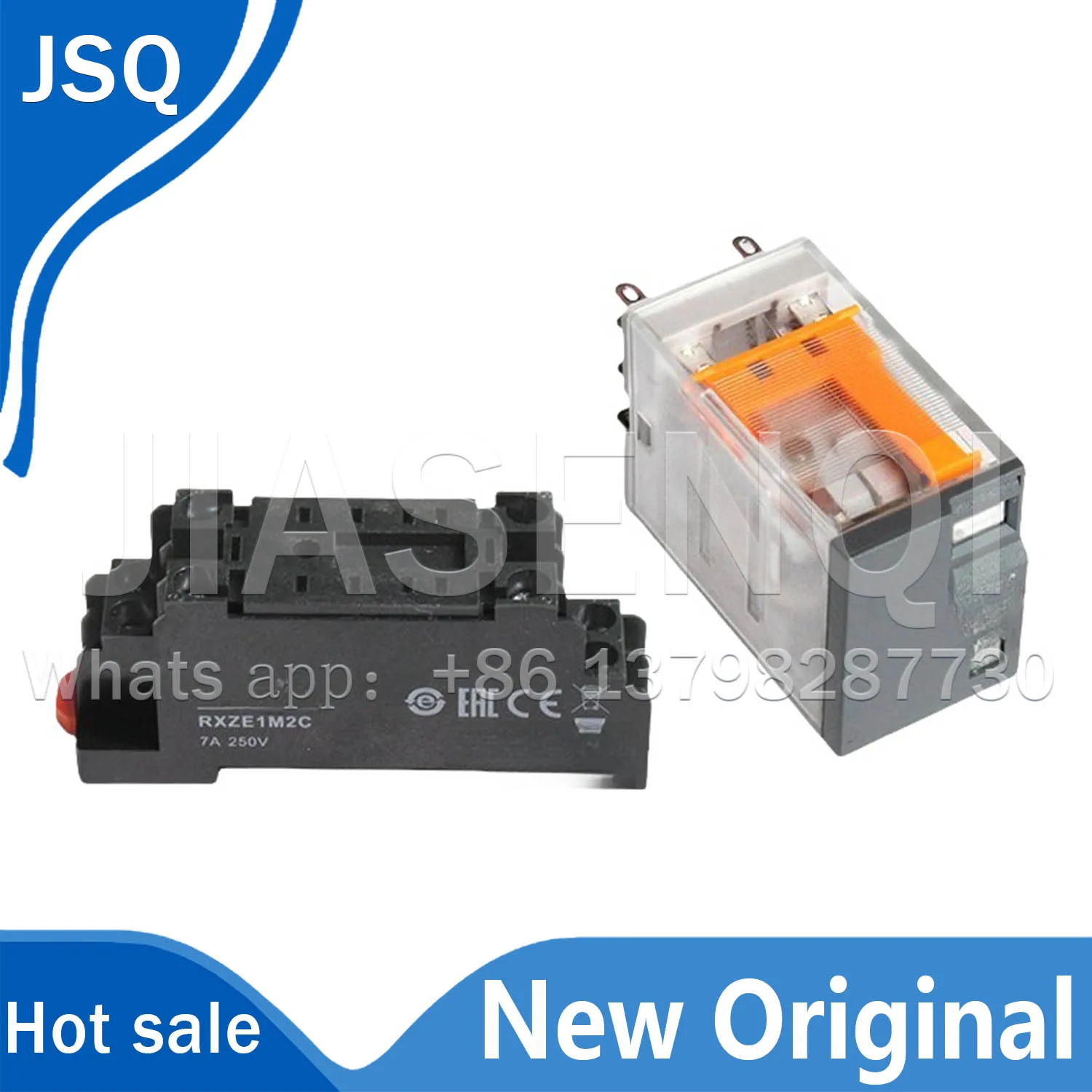 New original RPM12BD+RPZF1 15A DC24V RPM12P7+RPZF1 15A AC230V High power relay with base