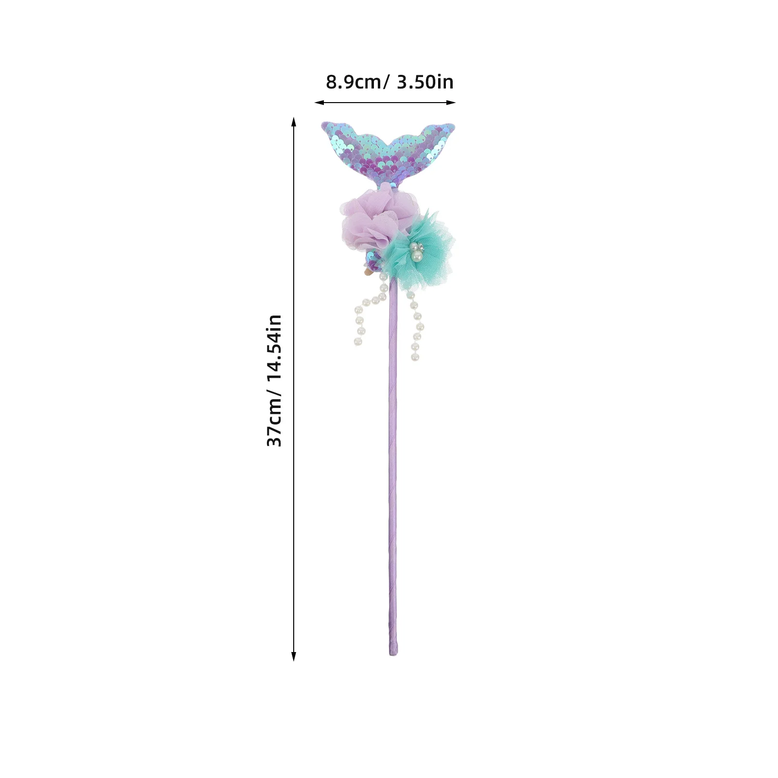 Fairy Stick Meerjungfrau Prinzessin Partygeschenke Dress Up Zubehör Rollenspiel Dekor