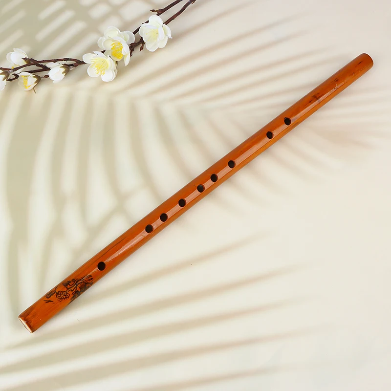 Fotografia 4: Flauta de Bambu Profissional de 6 Furos Xiao, Instrumento de Sopro Artesanal para Iniciantes