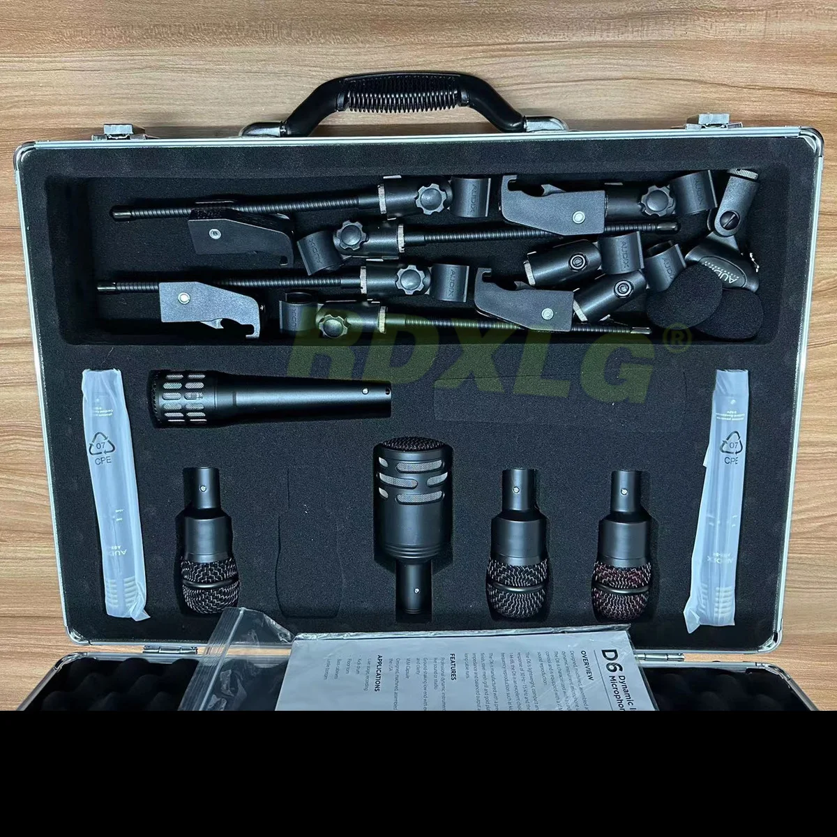 DP7 D6 D4 I5 Tom Snare Drum Microphone (Metal) Cardioid For Drum Instrument Music Pick Up，ADX-51 Condenser Instrument